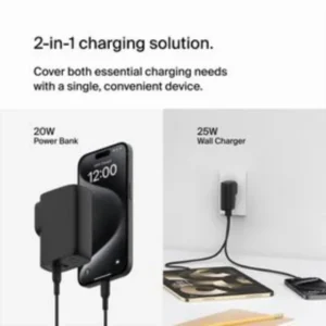 BELKIN TRAVAL ADOPTER + POWER ABNK